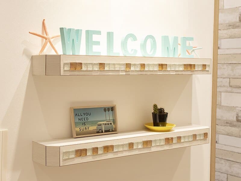 RE/SET桜木町店の店内ディスプレイ